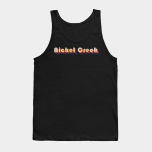 retro vintage Nickel Creek Tank Top